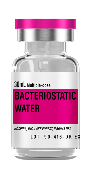 Hospira Bacteriostatic Water 30 mL | 99%+ Purity | USA | Buy Peptides Online