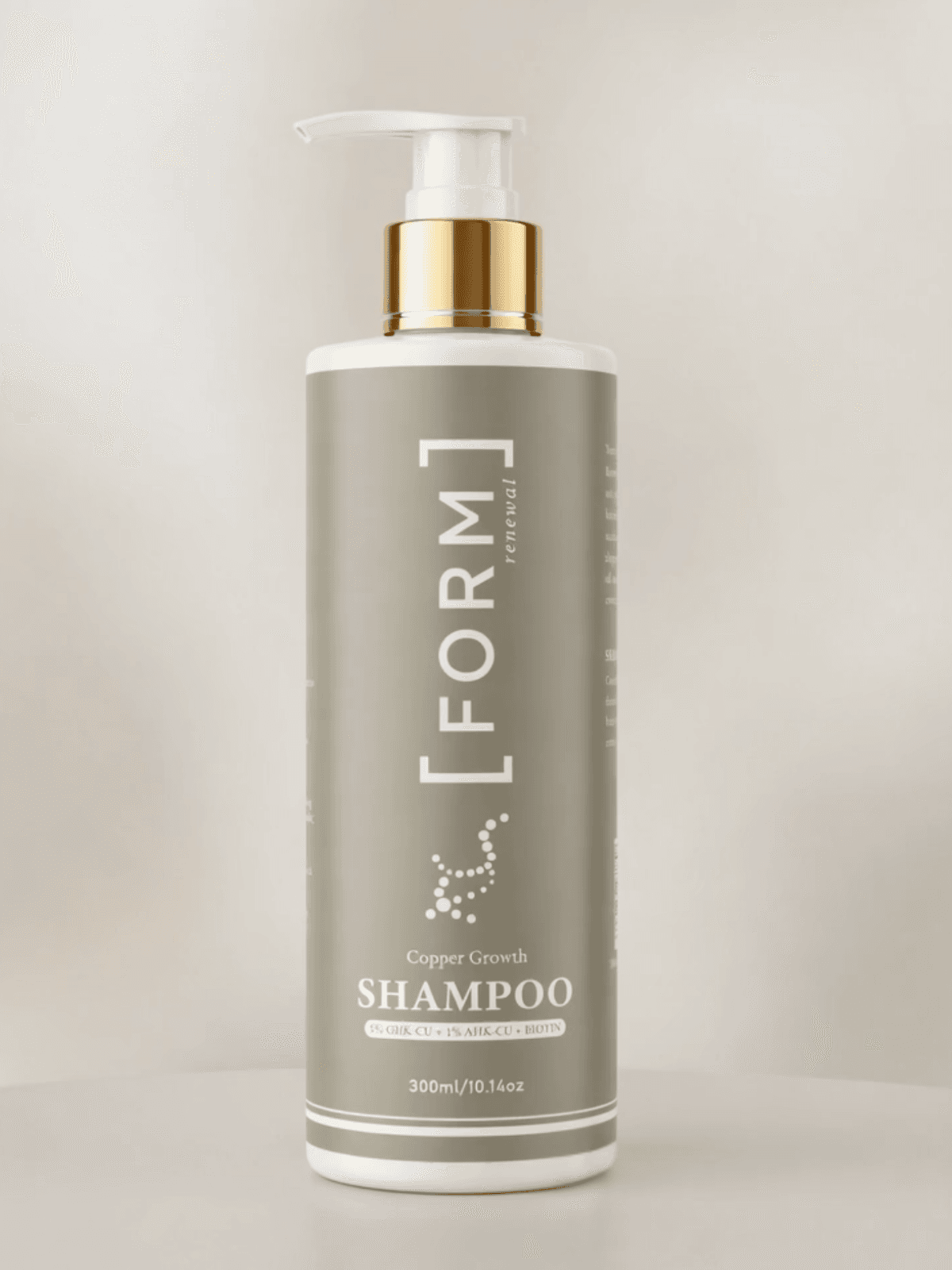 FORM Copper Growth Shampoo bottle product shot